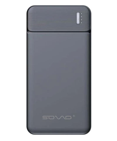 Ultra Slim 10000mAh Power Bank – Dual USB Output | Fast Portable Charger