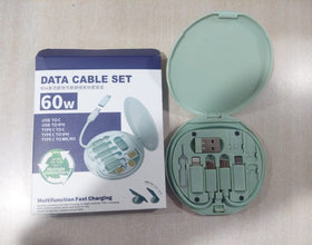 (5 In 1 ) Data Cable Set (random Colors) Product Description