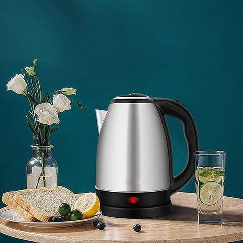 Automatic Electric Kettle 2.0L – Stainless Steel Hot Water Boiler with Auto Shut-Off, LED Display & Temperature Control (1000W, 220V)