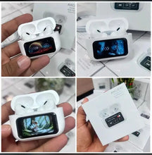 A9 Pro 2 Earbuds with LCD Tablet Airpods pro 2 with LCD touchscreen display bluetooth 5.3 for ios and android