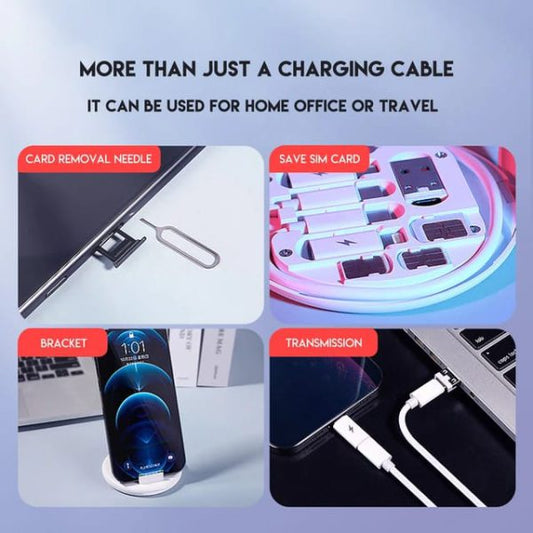 (5 In 1 ) Data Cable Set (random Colors) Product Description
