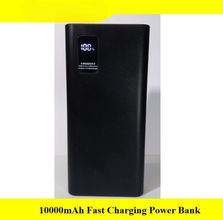 10000mAh Power Bank – PD Fast Charging with Digital Display & Full Capacity Backup (Random color)